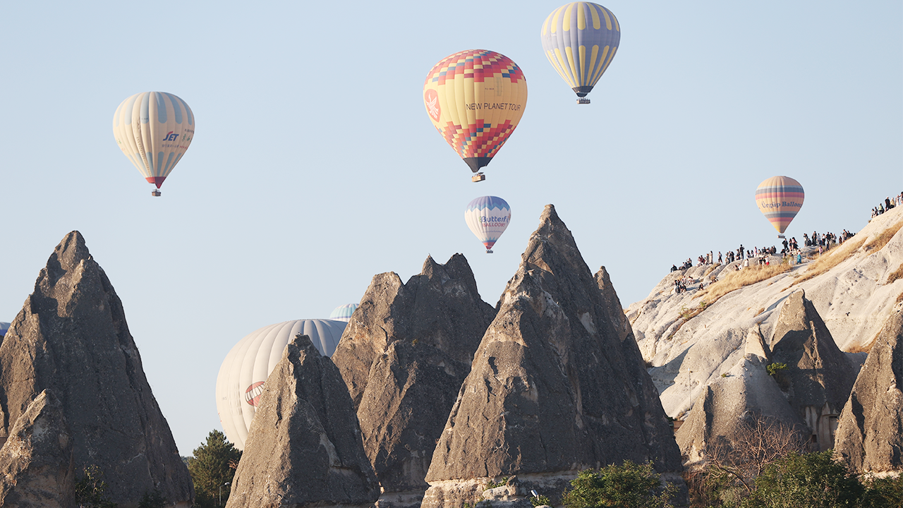 Yozgat’ın Komşusu Kapadokya'da Gökyüzünde Görsel Şölen! 256 Bin Turist Akın Etti 6